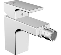 Смеситель для биде Hansgrohe Vernis Shape однорычажный, со сливным гарнитуром, хром 71211000