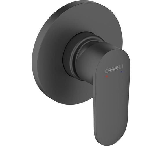 Смеситель для душа Hansgrohe Vernis Blend однорычажный, СМ, матовый черный 71649670 1