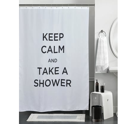 Штора для ванной комнаты Studiotex Calm CTT18180400 6128059