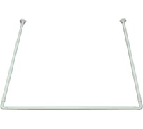 Карниз для ванной комнаты Studiotex универсальный, белый SCRU90WH 6128124