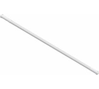 Карниз для ванной комнаты Studiotex прямой, белый SCRL01WH 6128121