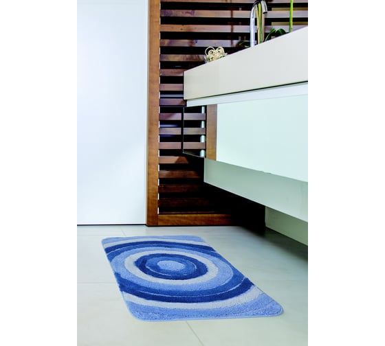 Коврик для ванной Studiotex из микрофибры RING Blue BM5080RG01BL 6128088