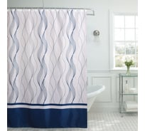 Штора для ванной комнаты Studiotex Modern Blue CTG18180300 6128046