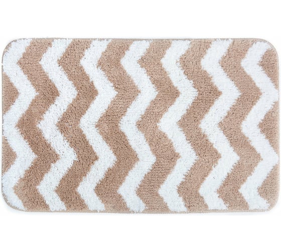 Коврик для ванной Studiotex ZIGZAG из микрофибры Beige BM4575ZZ01BG 6128081 1