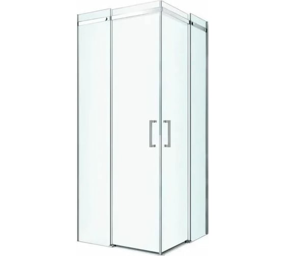 Душевой уголок Berges MELITA 900x900x1950 прозрачное стекло, 6 мм, профиль хром 061028 1