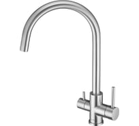 Кухонный смеситель Swedbe Selene Plus для фильтрованной воды, полукруглый, нержавейка EA 8051