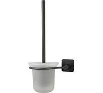 Ёрш сантехнический на липучке Delphinium B6445P-12, стекло, металл, чёрный 101188