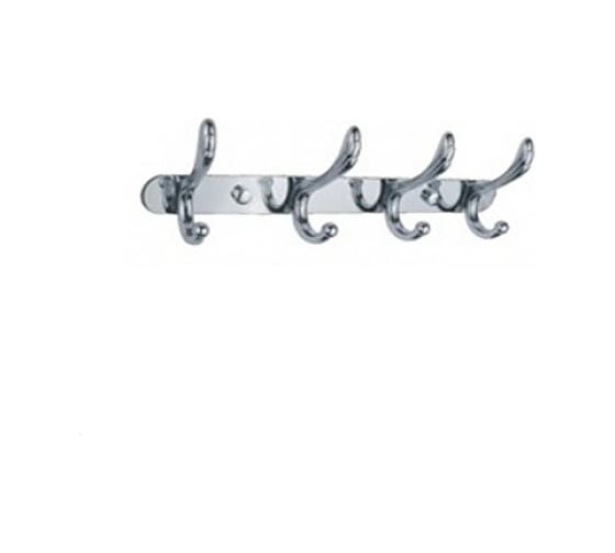 Крючки на перекладине Zalel 4 крючка 1/50 050-4