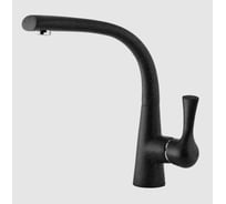 Смеситель для кухни GranFest Композит боковой D-40мм 3723 черный