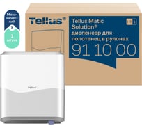 Диспенсер для полотенец в рулонах Tellus (TORK) Matic Solution белый 911000