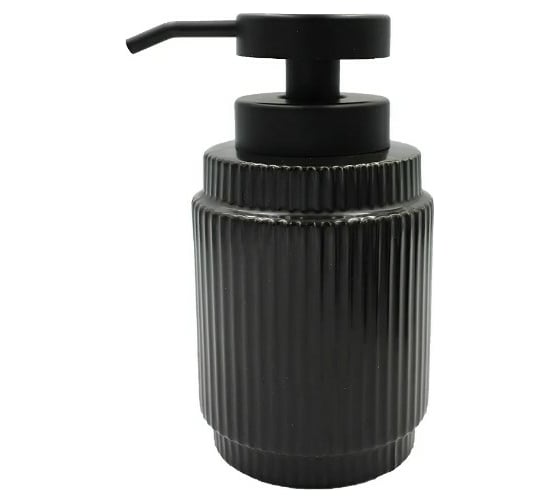 Дозатор для жидкого мыла Bath Plus BREVITA 8,2х16 см BLACK CE2478DA-LD