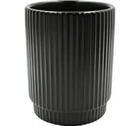 Стакан для зубных щеток Bath Plus 8,3х9,5 см BREVITA цвет BLACK CE2478DA-TB