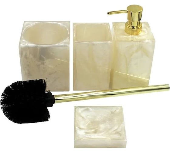 Настольный комплект для ванн Bath Plus PEARL pearl white SET4 3W-PRBS-17012-A-SET4
