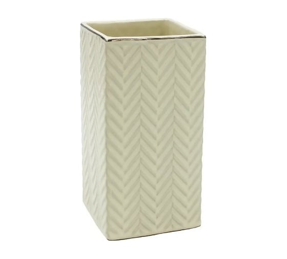 Стакан для зубных щеток Bath Plus 6,5х6,5х12,5 см BRUME W-CE2249AA-TB