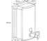 Диспенсер для жидкого мыла Bath Plus 0,5л, нержавеющая сталь, хром 2802 4
