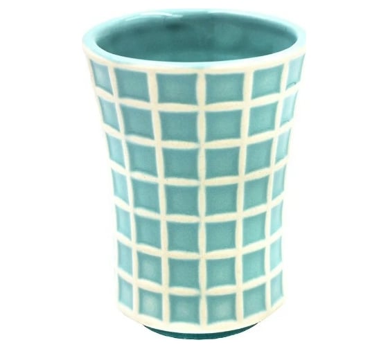 Стакан для зубных щеток Bath Plus Divile L.BLUE 3W-CEBS-18007-A-TB 1