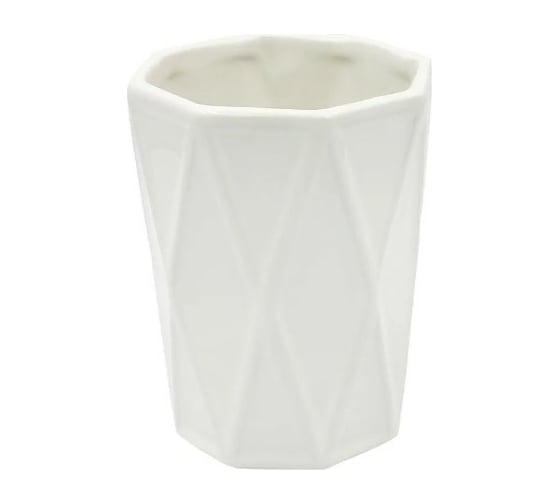 Стакан для зубных щеток Bath Plus 11,9х2,3 см LATTE W-CE1609A-TB