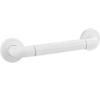 Поручень - ручка прямой универсальный BRIMIX из нержавеющей стали и АБС пластика с белым покрытием 953