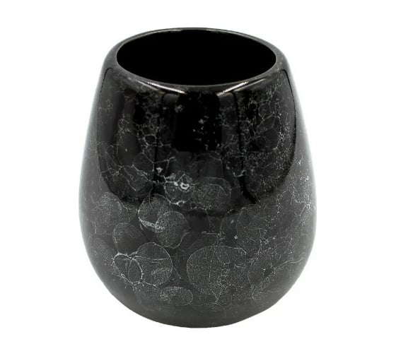 Стакан для зубных щеток Bath Plus PIETRA 9,7х10 см, black W-CE2242AA-TB