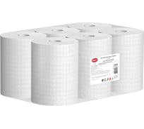 Полотенца бумажные влагопрочные ROS-HY, 2сл., высота 220мм, гильза 38мм/6 штук в упаковке R-H2-143 (220/38)