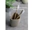 Стакан для зубных щеток Bath Plus 6.5х6.3х11 SABBIA W-CE2344BA-TB 4