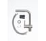Смеситель кухонный Grandex AQUA BASIC-L SAT 900201 1