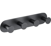 Вешалка Timo Saona black, 4 крючка 13015/03