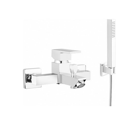Смеситель для ванны MAMOLI FEEL настенный, с душевым гарнитуром, Chrome 1840PD40D221