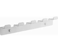 Планка с 5-ю крючками BELZ цвет: белый B9005-8