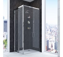 Душевое ограждение AQUATON Prima складн 100х100х190, 1AX013SSXX000
