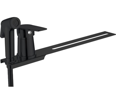 Биде-приставка для унитаза, черный Orange Sofi M43-831b