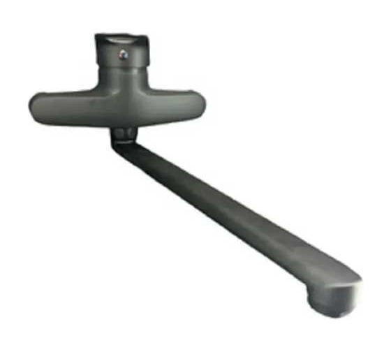 Смеситель для кухни ALOUTE настенный, с длинным изливом, черный A3153H 1