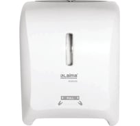Диспенсер для полотенец LAIMA в рулонах PROFESSIONAL SUPER (H1), механический, белый, ABS, 609506