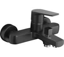 Смеситель для ванны Azario TREYA с коротким изливом, черный AZ-156805024