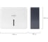 Диспенсер для полотенец LAIMA PROFESSIONAL SUPER (Система H2), Z-сложения, белый, ABS 609505 9