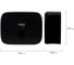 Диспенсер для полотенец LAIMA PROFESSIONAL PREMIUM BLACK (Система H2), Z-сложения, черный, ABS 609522 9