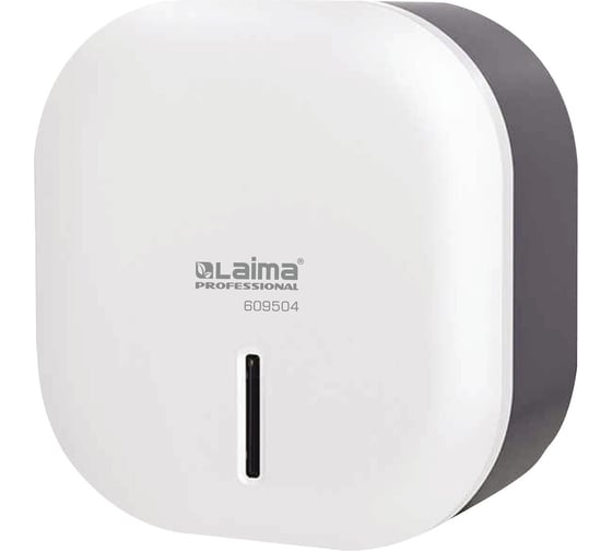 Диспенсер для туалетной бумаги LAIMA PROFESSIONAL SUPER (Система T2), малый, белый, ABS 609504 1