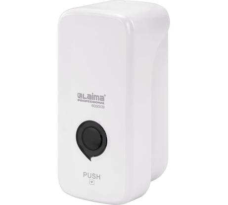 Дозатор для жидкого мыла LAIMA PROFESSIONAL PREMIUM, НАЛИВНОЙ, 1 л, белый, ABS-пластик 609509