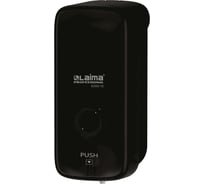 Дозатор для жидкого мыла LAIMA PROFESSIONAL PREMIUM BLACK наливной, 0.5 л, черный, ABS-пластик 609518