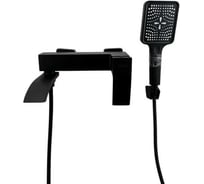 Смеситель для ванны/душевой кабины ALOUTE с коротким изливом, картриджный переключатель, алюминий A1102H