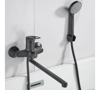 Смеситель для ванны ALOUTE титан, одноручковый, картридж 40 мм, излив 30 см. A3163Y