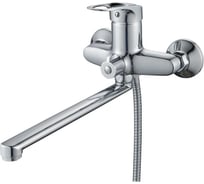 Смеситель для ванны ALOUTE хром, одноручковый, картридж 40 мм, излив 30 см. A3163