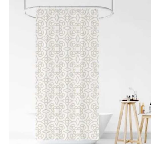 Штора для ванной Селфи Веранн полиэстер, 200x200 547-384 1