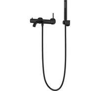 Смеситель для ванны Knotlor черный SS-23/BL