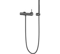 Смеситель для душа Knotlor вороненая сталь SS-22/GM