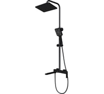 Душевая система Knotlor черный KN-23/BL