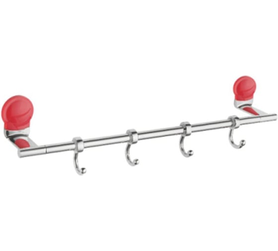 Планка Ledeme с 4-мя подвижными крючками L30191R-4 1