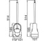 Напольный ершик для унитаза Ledeme L906-1 5