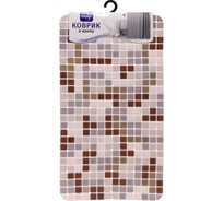 Коврик в ванну Селфи 64х34 Орегон серо-коричневый 924-183