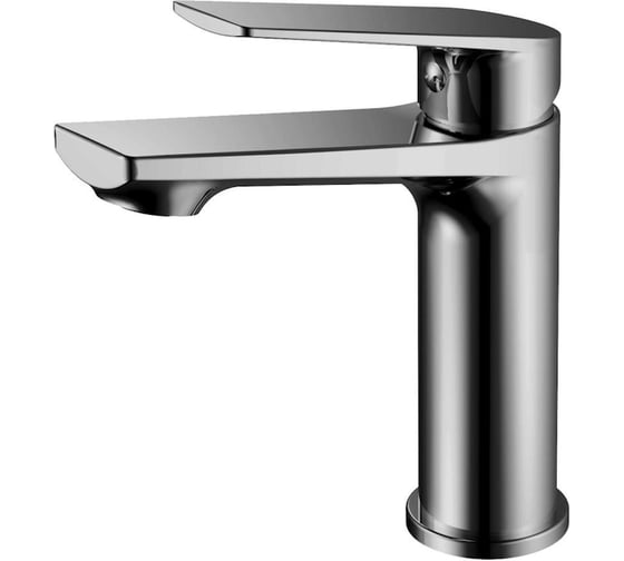 Cмеситель для раковины Knotlor оружейная сталь KN-60/GM 1